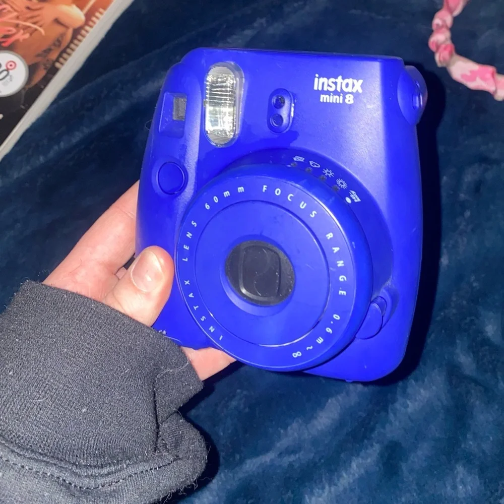 Fujifilm Instax Mini 8 Camera - Cobalt Blue